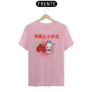 Nome do produto Camiseta Unissex Gyūnyū to ichigo