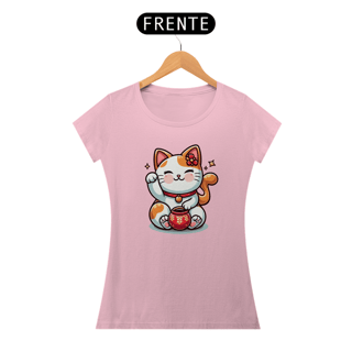Nome do produto Baby Look Maneki Neko