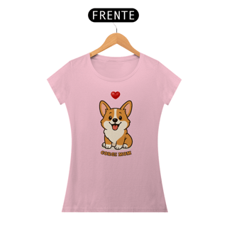 Nome do produto Baby Look Corgi Mom