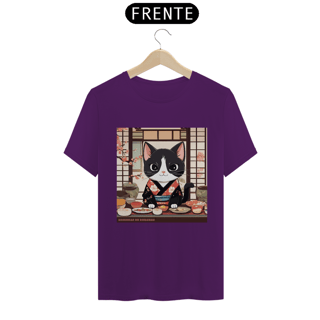Nome do produto Camiseta Unissex Sushi Cat