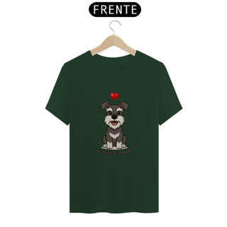 Nome do produto Camiseta Unissex Schnauzer Mom