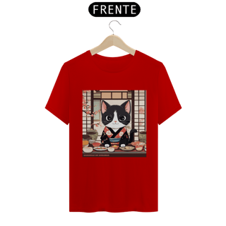 Nome do produto Camiseta Unissex Sushi Cat