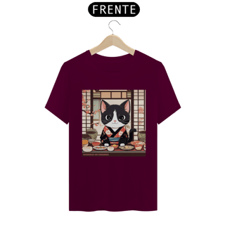 Nome do produto Camiseta Unissex Sushi Cat