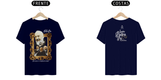 Nome do produto Santo Padre Pio - Camiseta Premium