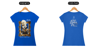 Nome do produto BABY LOOK Santo Padre Pio