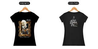 Nome do produto BABY LOOK Santo Padre Pio