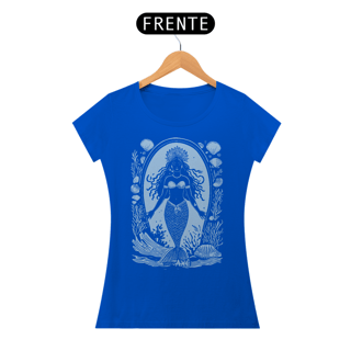 Nome do produtoCamiseta Iemanjá nas Águas do Axé