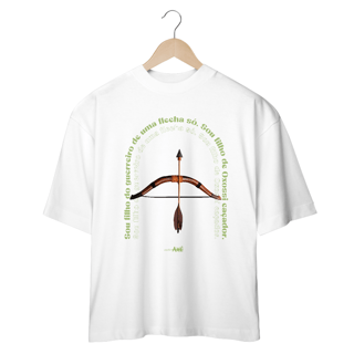 Nome do produtoCamiseta Oversized Oxossi Rei das Matas