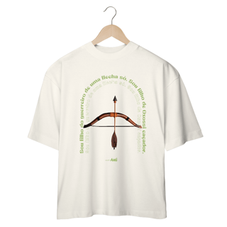 Nome do produtoCamiseta Oversized Oxossi Rei das Matas