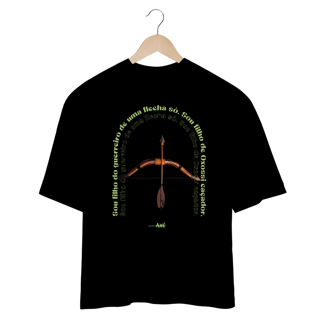 Nome do produtoCamiseta Oversized Oxossi Rei das Matas