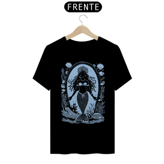 Nome do produtoCamiseta Iemanjá nas Águas do Axé