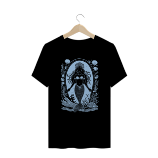 Nome do produtoCamiseta Plus Size Iemanjá nas Águas do Axé 