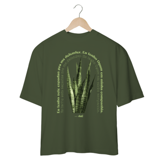 Nome do produtoCamiseta Oversized Ogum Sete Espadas