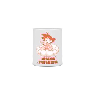 CANECA: GOKU MACARRÃO COM SALSICHA