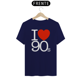 Nome do produto CAMISETA I LOVE 90S (dark t-shirt)