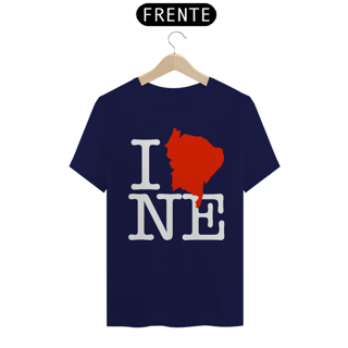 Nome do produto CAMISETA I LOVE NORDESTE (estampa branca)