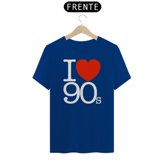 Nome do produto CAMISETA I LOVE 90S (dark t-shirt)