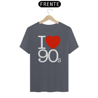 Nome do produto CAMISETA I LOVE 90S (dark t-shirt)