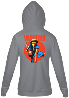 Nome do produto MOLETOM COM ZÍPER VAQUEIRO