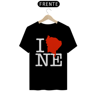 Nome do produto CAMISETA I LOVE NORDESTE (estampa branca)