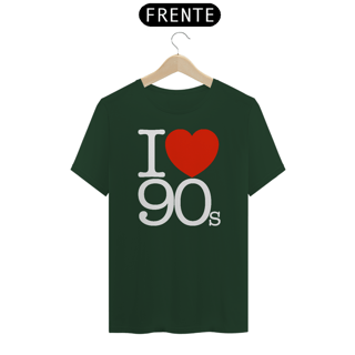 Nome do produto CAMISETA I LOVE 90S (dark t-shirt)