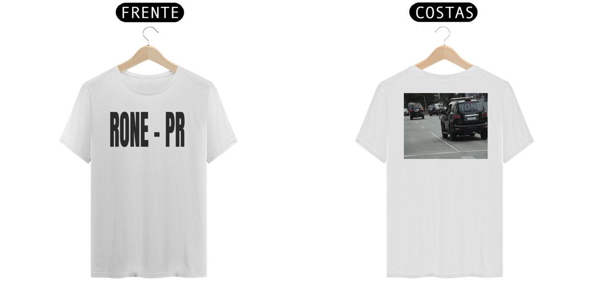 Nome do produto: camiseta rone pr copy