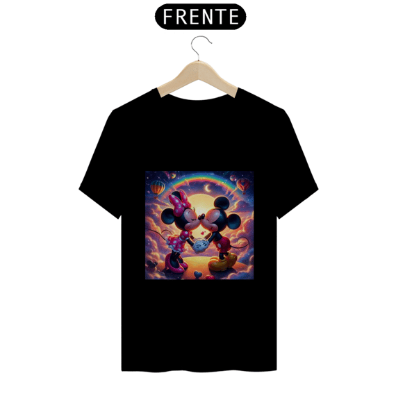 Camisa Mickey e Minnie 