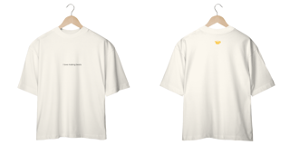 Nome do produto Camiseta Oversized - I love making beats