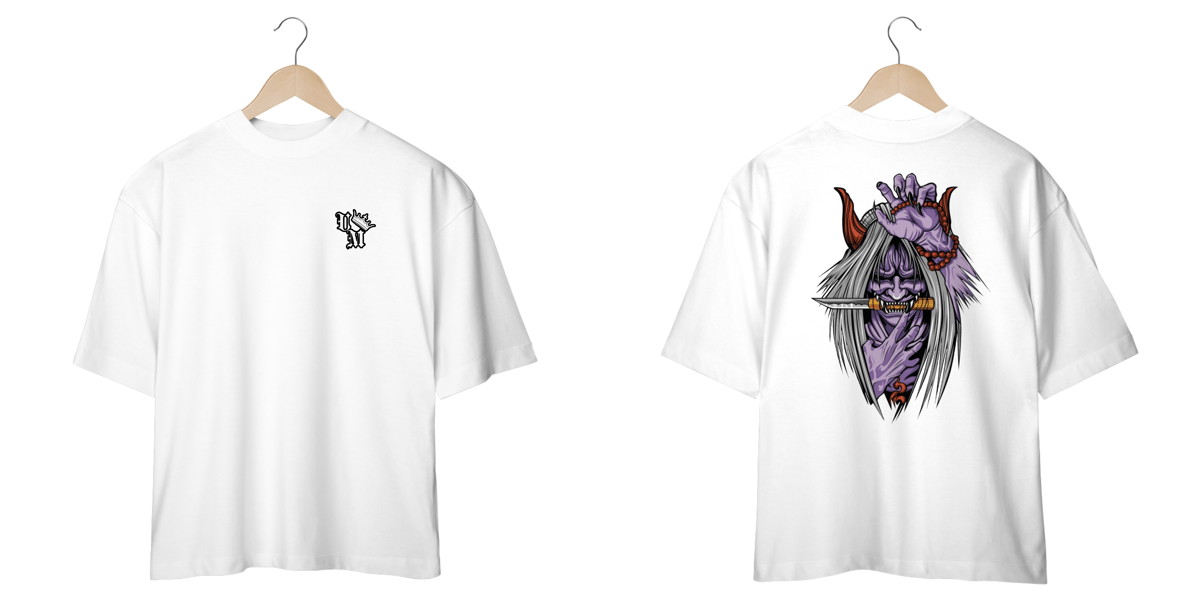 Nome do produto: Camiseta Oversized: Ceifador Da Morte