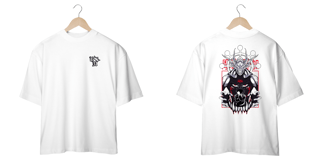 Nome do produto Camiseta Oversized: Megumi Fushiguro - Mahoraga e Sukuna