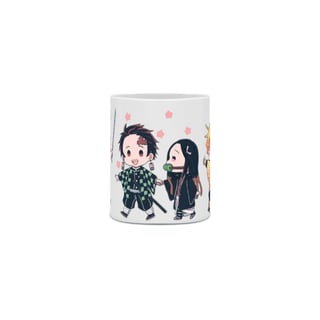 Nome do produto Caneca: Inosuke, Tanjiro, Nezuko, Zenitsu