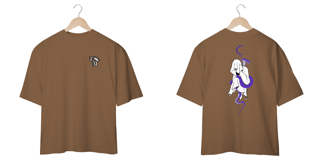 Nome do produto Camiseta Oversized: Midnight Shadow