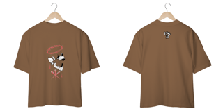 Nome do produto Camiseta Oversized: Crânio Sagrado