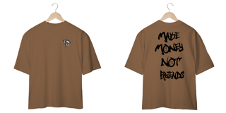 Nome do produto Camiseta Oversized: Make Moneys Not Friends