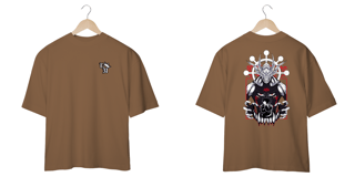 Nome do produto Camiseta Oversized: Megumi Fushiguro - Mahoraga e Sukuna