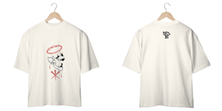 Nome do produto Camiseta Oversized: Crânio Sagrado