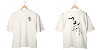Nome do produto Camiseta Oversized: Morcegos Com Raio