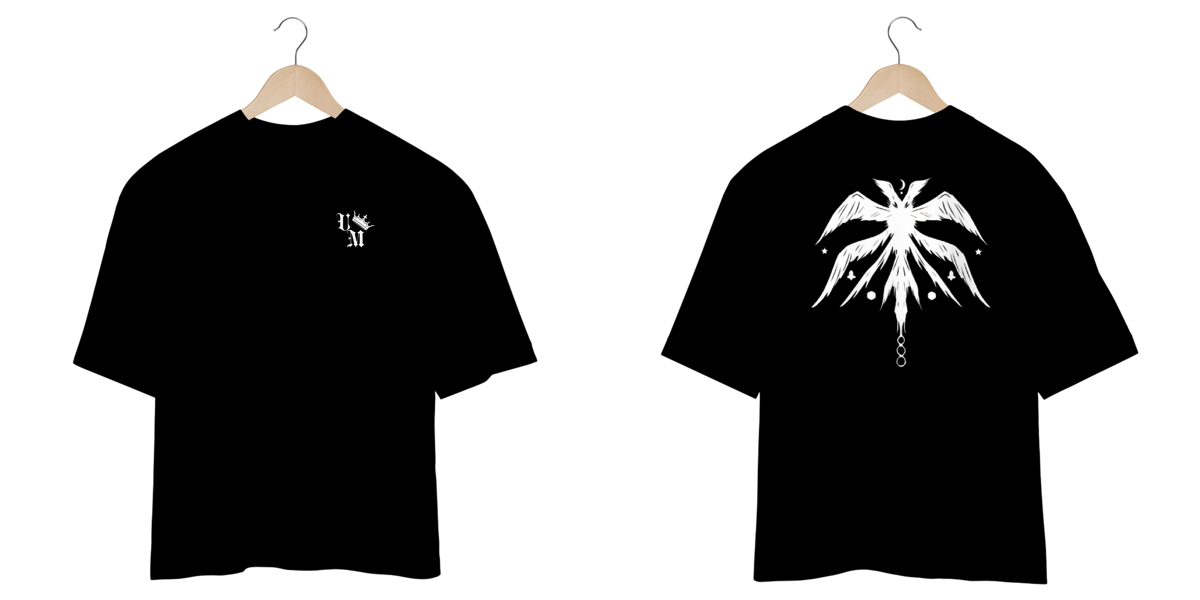 Nome do produto: Camiseta Oversized: Anjo Místico