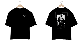 Camiseta Oversized: Kakashi Hatake - Não Seja Lixo