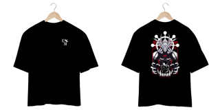 Camiseta Oversized: Megumi Fushiguro - Mahoraga e Sukuna