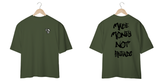 Nome do produto Camiseta Oversized: Make Moneys Not Friends