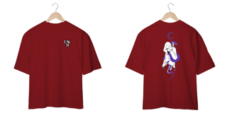 Nome do produto Camiseta Oversized: Midnight Shadow