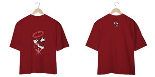 Nome do produto Camiseta Oversized: Crânio Sagrado