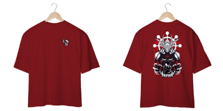 Nome do produto Camiseta Oversized: Megumi Fushiguro - Mahoraga e Sukuna