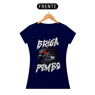 Nome do produto Camiseta Feminina Pombo Pistola - Estampa na Frente
