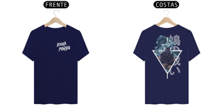 Nome do produto Ondas - Frente e costas Preta 