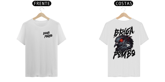 Pombo Sharingan - Frente e Costas Branca