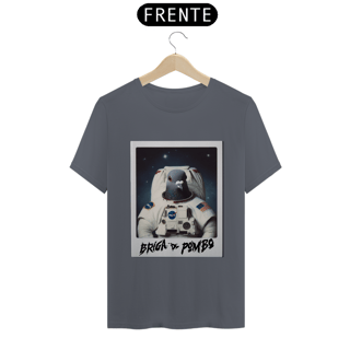 Nome do produto Camiseta Pombo Astronauta - Estampa na Frente