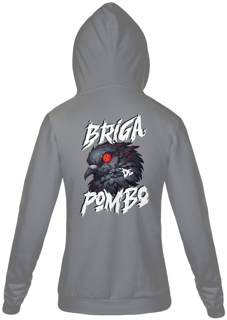 Nome do produto Moletom com Ziper - Pombo Pistola