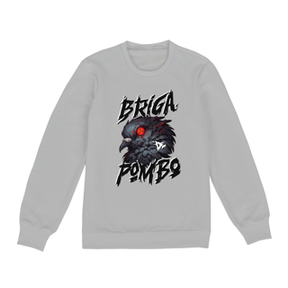 Nome do produto Moletom Pombo Pistola Branco